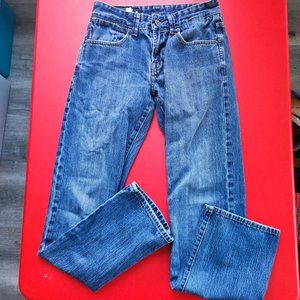 Zoo York Manhattan jeans distressed blue youth / men's size 28x30